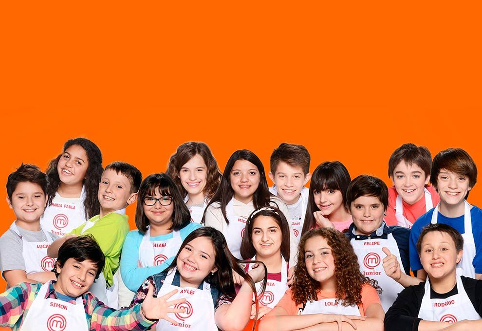 Masterchef Junior foto grupal