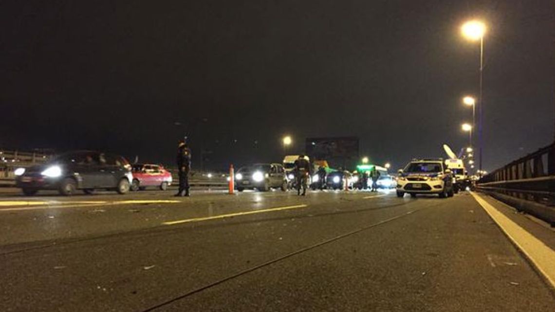 Un choque en cadena de siete autos en Panamericana causó 5 heridos | Perfil