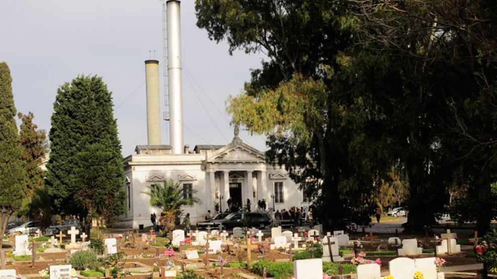 Destino. El cadáver llegó al crematorio desde el Hospital Piñero.