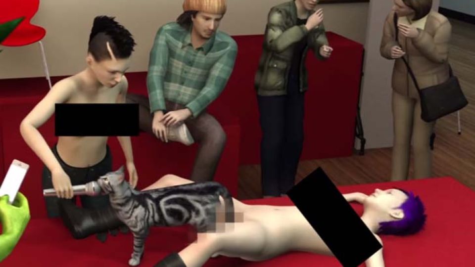 El sitio TomoNews recreó la muestra de Posporno en la UBA