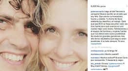 Actriz. Recibió el apoyo de su mujer Carla Peterson en Instagram.