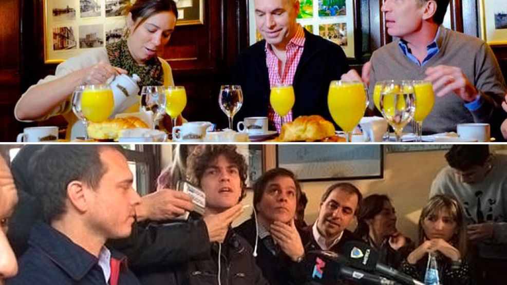 Se impuso la moda del desayuno en los candidatos