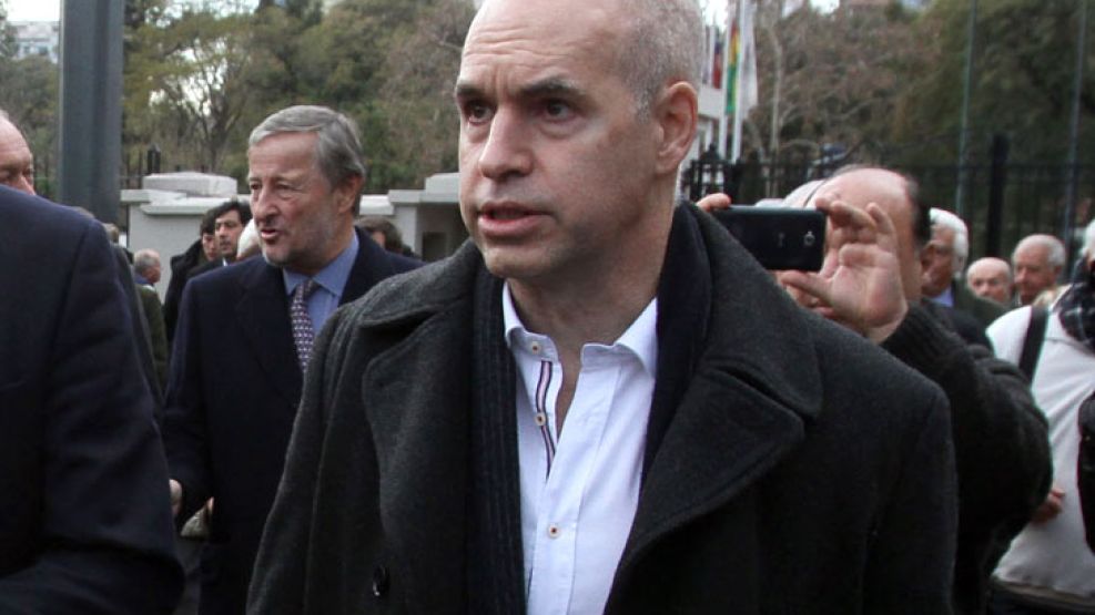 El electo jefe de Gobierno porteño, Horacio Rodríguez Larreta.