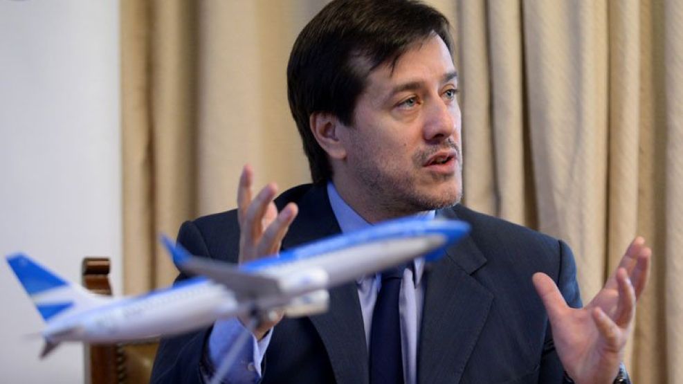El presidente de Aerolíneas Argentinas, Mariano Recalde.