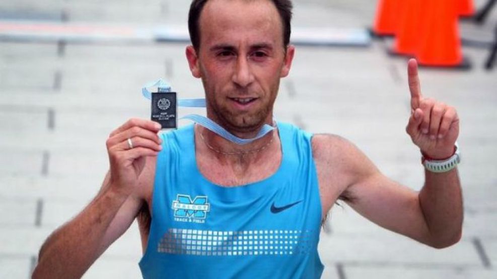 Mastromarino logró una medalla histórica para Argentina en maratón.