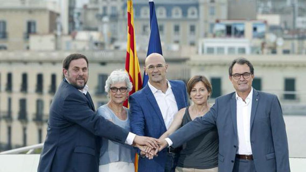 UNIoN. Junts pel sí es la alianza integrada por los partidos CDC, ERC y otras fuerzas soberanistas.