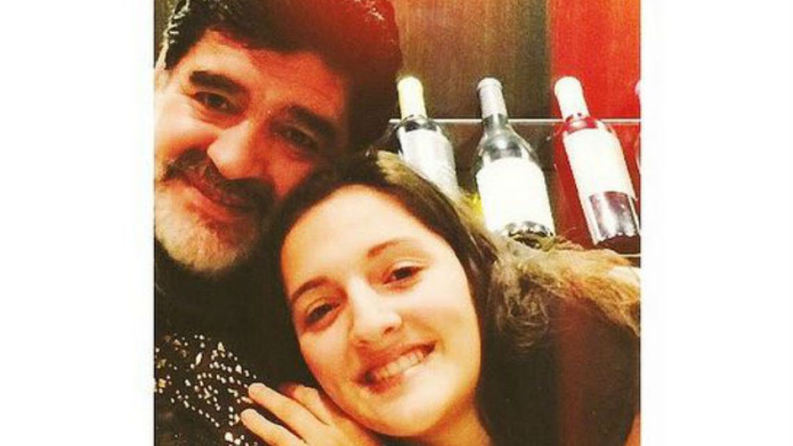 Diego y Jana Maradona