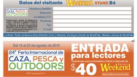 CUPON-FERIA DE CAZA