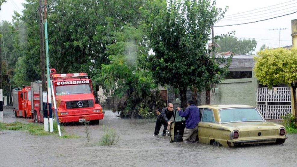 Inundación en La Plata