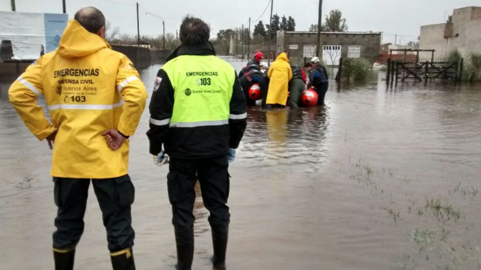 La Ciudad dispuso ayuda para los damnificados por las inundaciones.