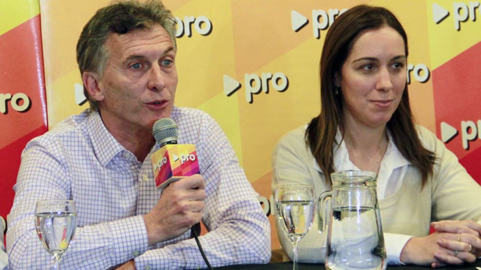 Macri realizó una conferencia de prensa desde la Jefatura de Gobierno porteña junto a su vicejefa.
