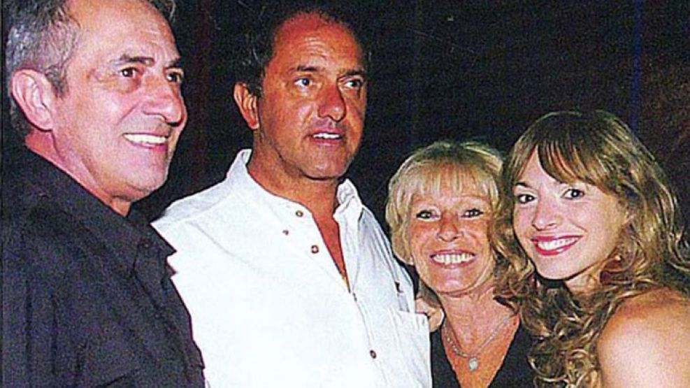 Cercanía. Oscar Vacca, su esposa Graciela y la hija del matrimonio, la bailarina Roxana.