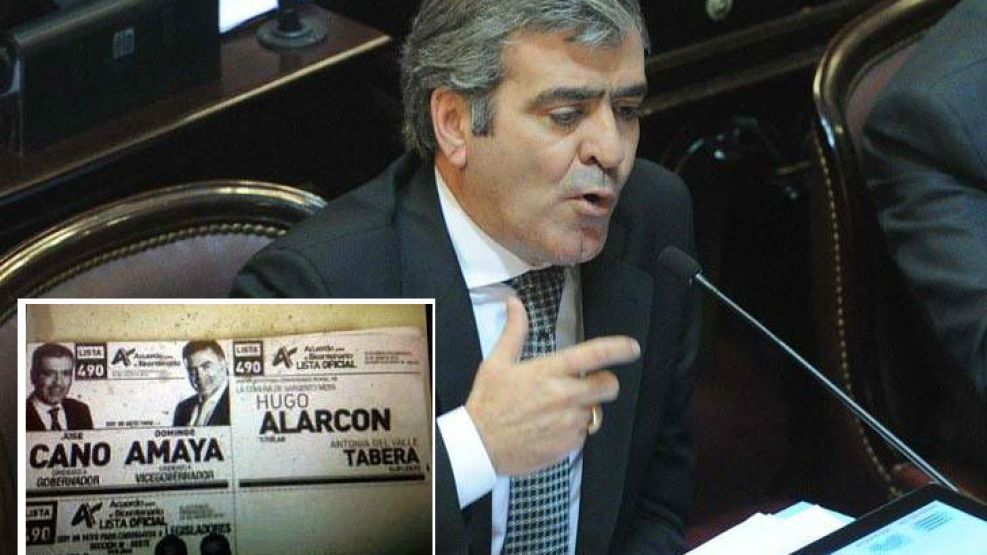 Hugo Alarcón, detenido por la quema de urnas, es candidato opositor en Tucumán. Figura en la lista de José Cano.
