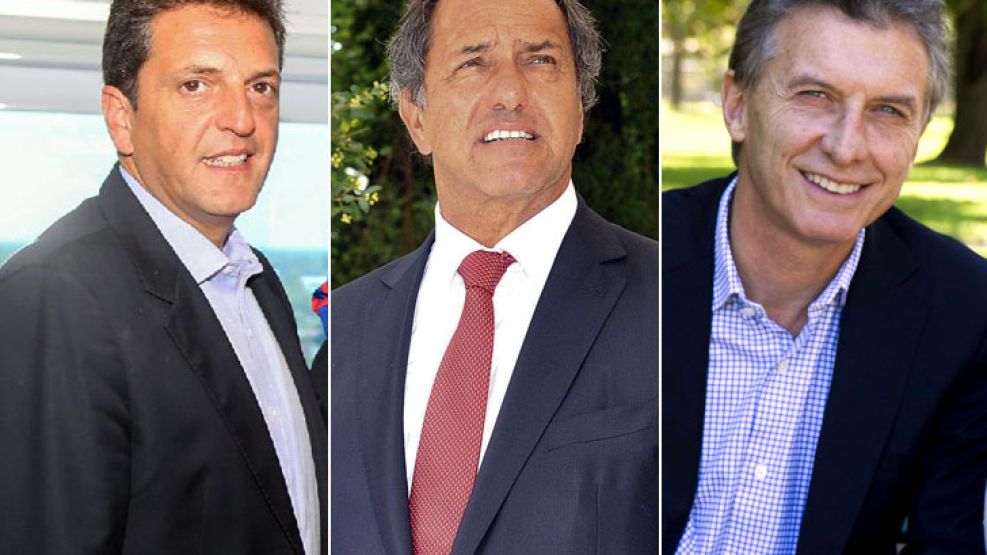 Massa, Scioli y Macri vuelven a concentrar toda su energía en la campaña.