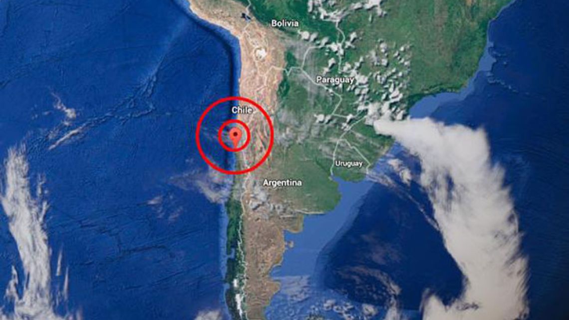 Noticias | Terremoto y alerta de tsunami en Chile