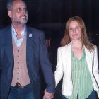 Jorge Rial con Agustina Kámpfer