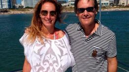 Felices. Fernando y Claudia de vacaciones en Punta del Este.