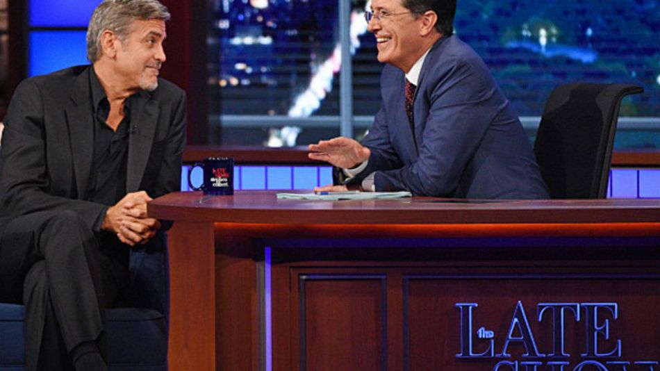 Stephen Colbert-George Clooney