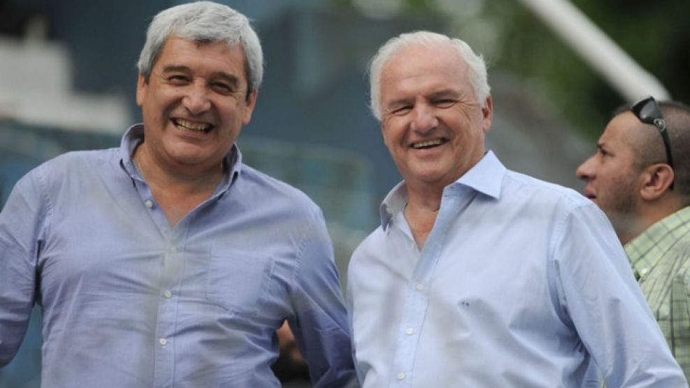 Fernando Niembro junto a Atilio Meza.