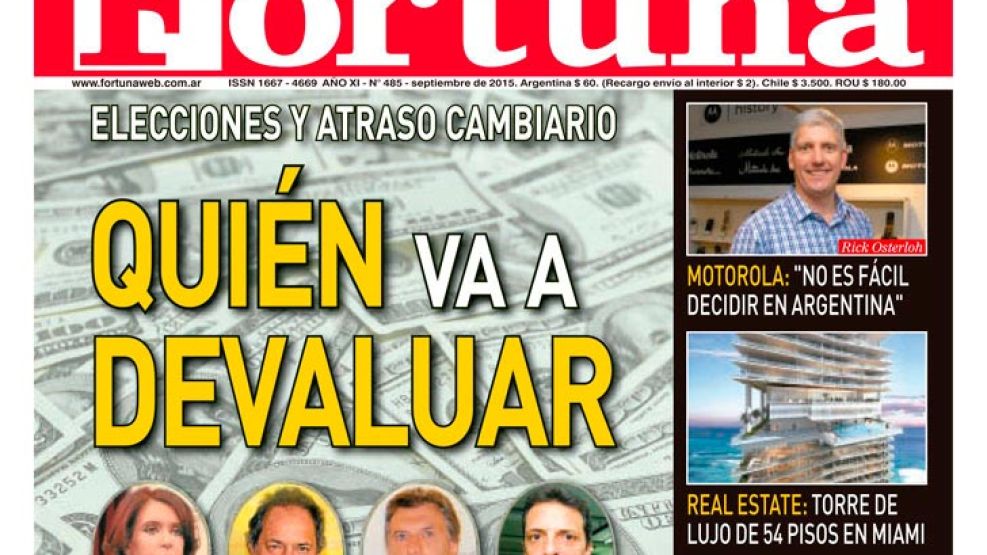 Nueva edición de la revista Fortuna. ¿Quién va a devaluar?