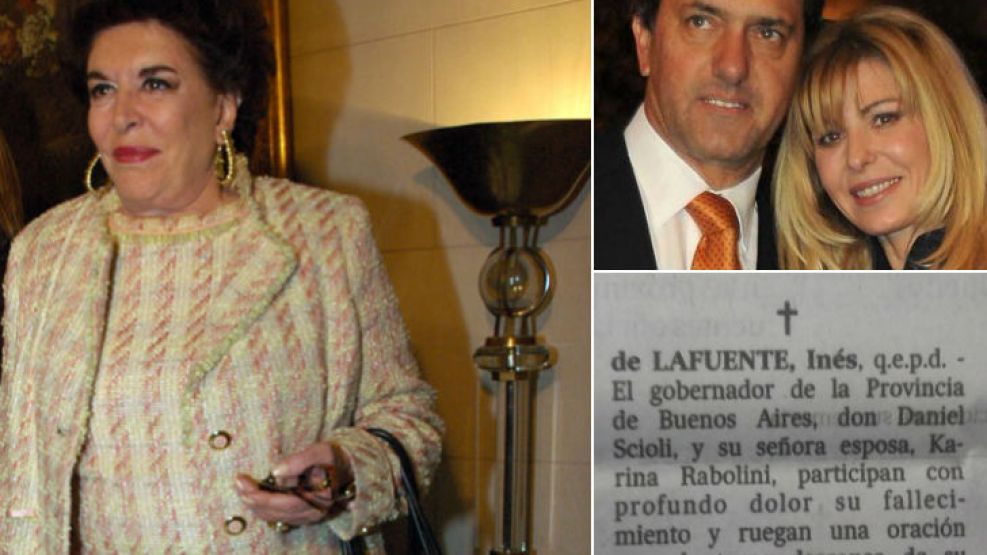 Inés Lafuente, hija de Amalia Fortabat, tenía 71 años.