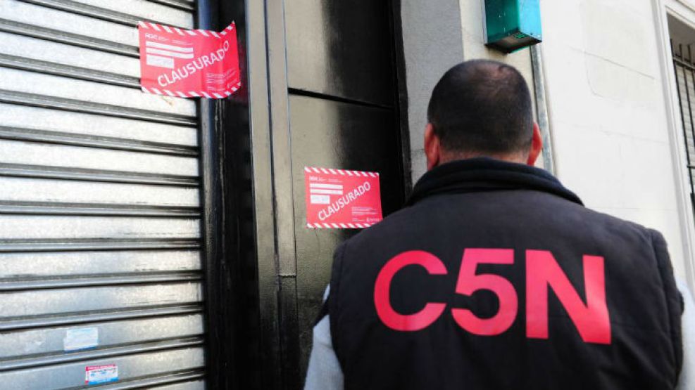 Ayer, el canal C5N denunció que el gobierno porteño clausuró el galpón de móviles de exteriores.