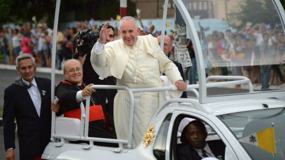 El papa Francisco ya está en Cuba.
