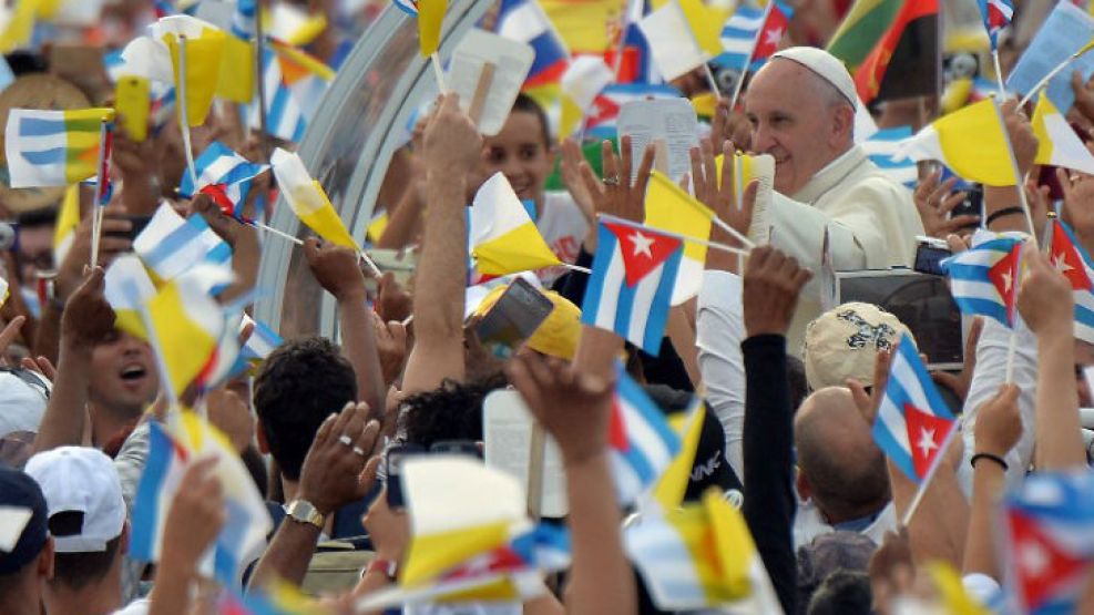 El Papa ofició una misa en Cuba.
