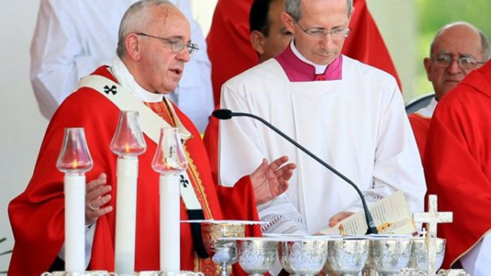 El Papa Francisco brindó hoy su segunda misa en Cuba.