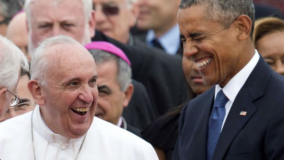 El presidente Barack Obama recibió al Papa.