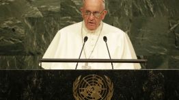 El papa Francisco realizó un discurso ante la ONU.