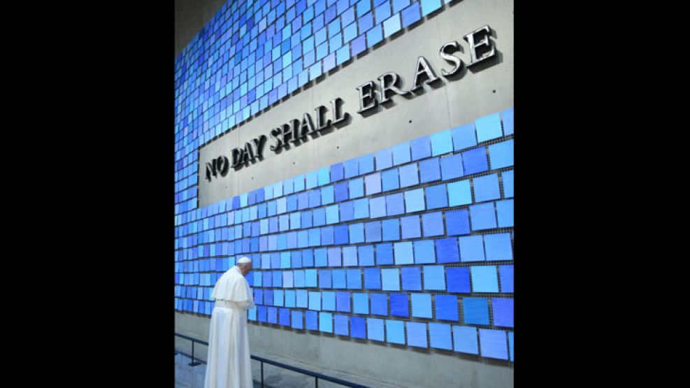 ROCK STAR. Francisco recordó los ataques a las Torres Gemelas, visitó una escuela en Harlem, peregrinó por el Central Park y encabezó una misa en el Madison Square Garden.