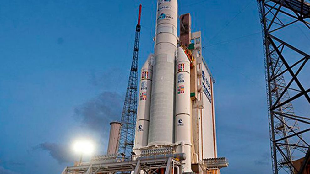 El lanzamiento del Arsat-2 se realizó a las 17:30 (hora argentina), desde la Guyana Francesa.