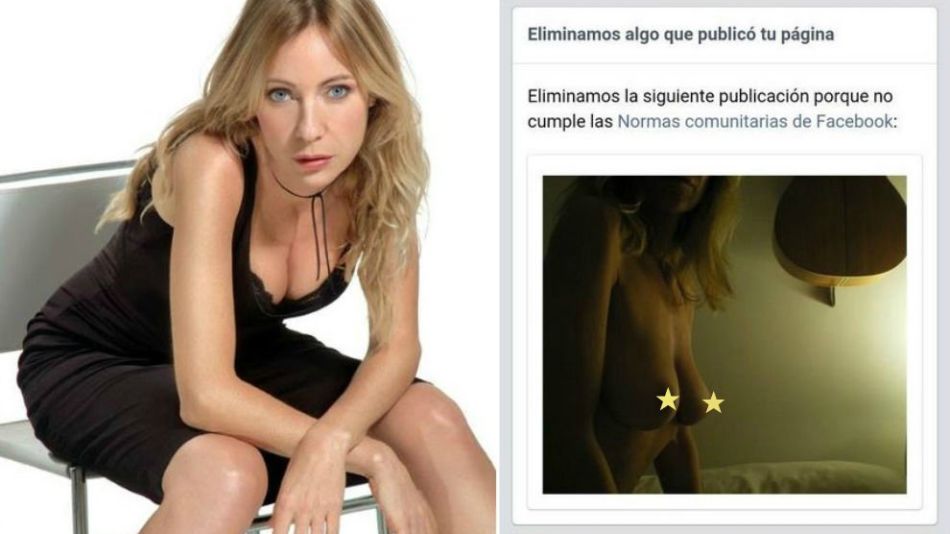 Ines Estevez censura topless