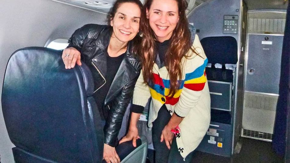 Natalia Oreiro y Flavia Pintos