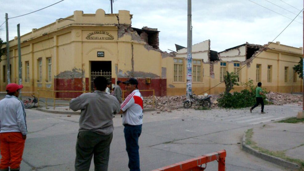 El Galpón fue una de las localidades más afectadas por el sismo.