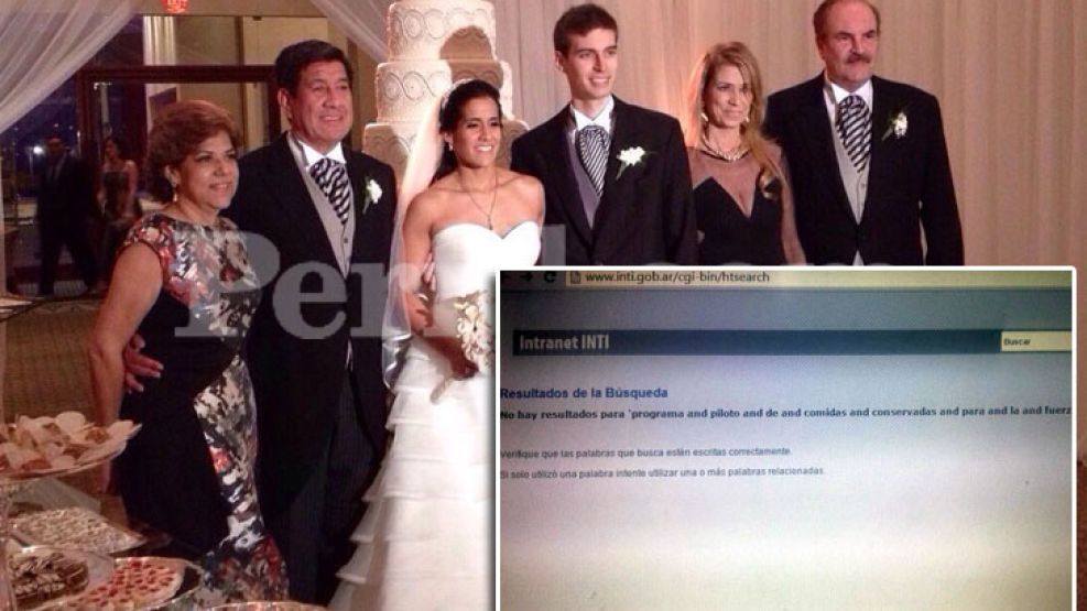 La ecuatoriana María Gabriela Melendez se casó en noviembre con Cristóbal Ordoñez, el hijo de la ministra de Industria Débora Giorgi.