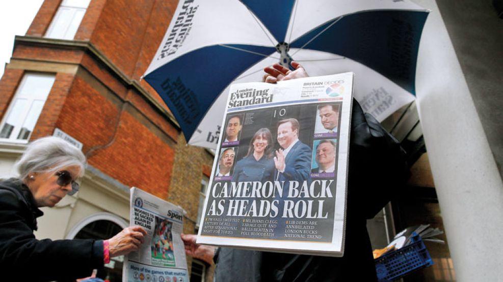 Dulce victoria. En mayo, David Cameron quebró pronósticos.
