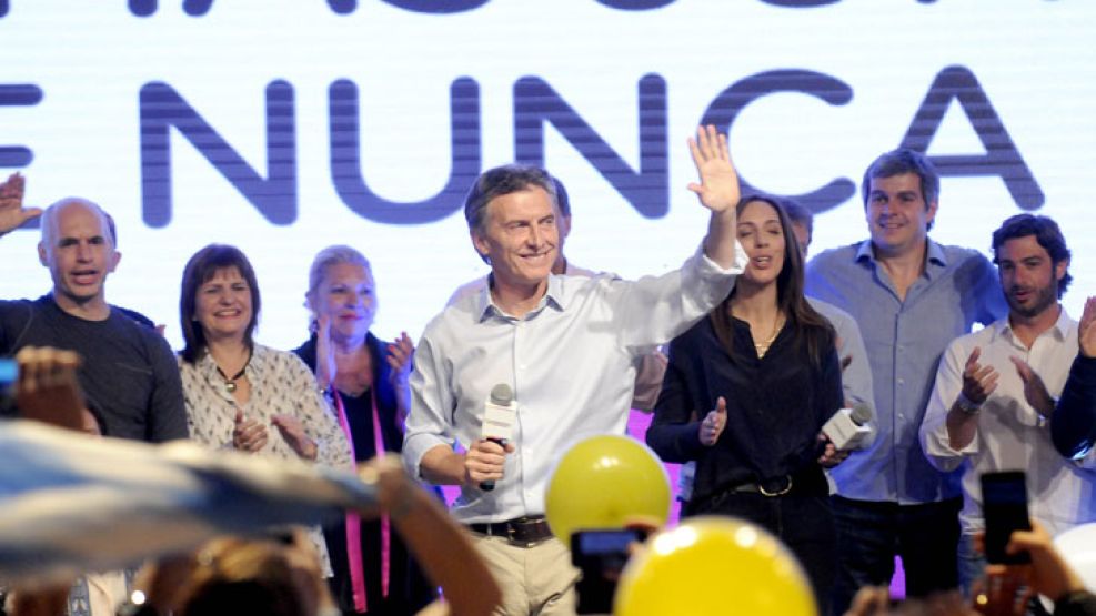 Macri festejó el ballotage y llamó a todos los electores a unirse a su convotactoria