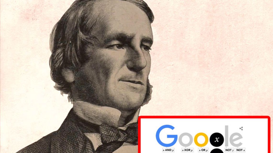 George Boole, el doodle de Google para rememorar a su mentor | Perfil