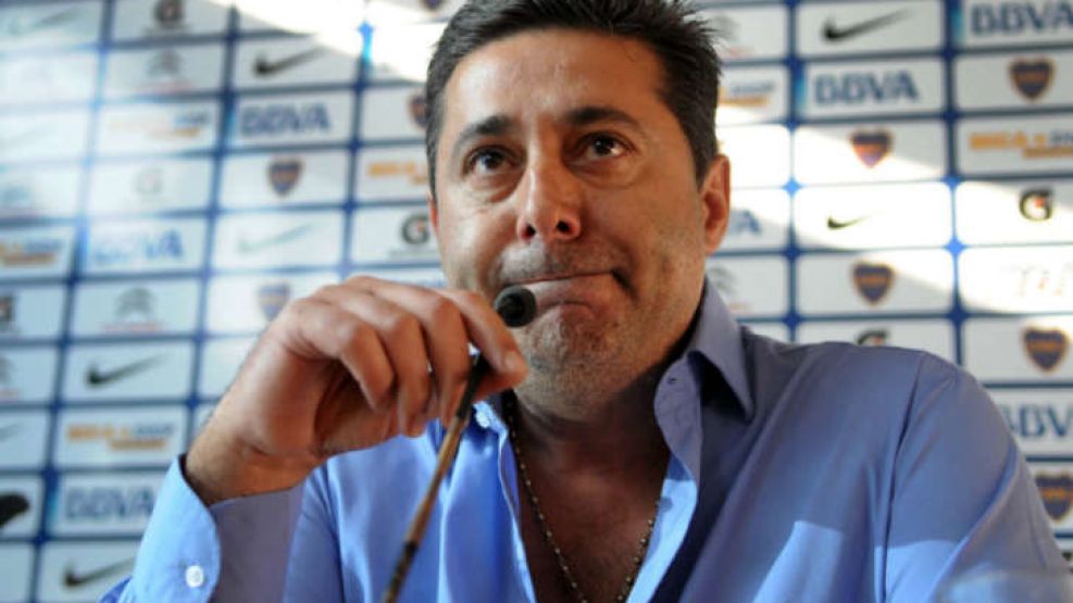 El presidente de Boca, Daniel Angelici.