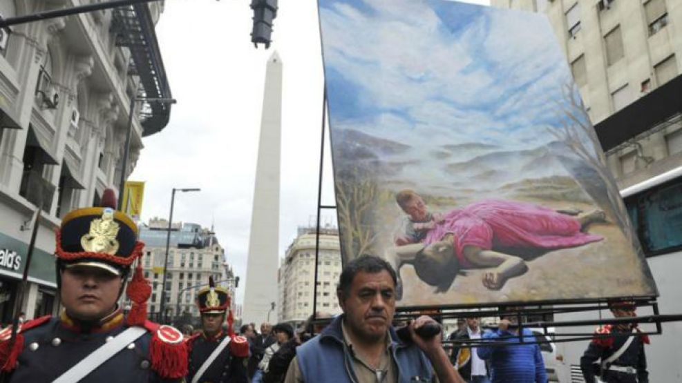 La Casa de San Juan marchó con la Difunta Correa por Corrientes.