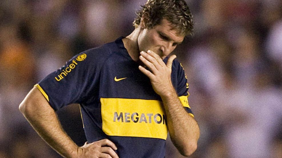 LAMENTO. Palermo es el mayor goleador de la historia de Boca. Un delantero implacable, modelo de una raza en extinción.