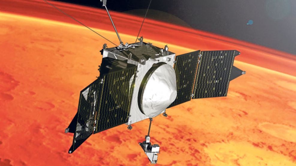 Sonda. Marven fue lanzada el 18 de noviembre de 2013 desde Cabo Cañaveral. Entró en órbita marciana en septiembre de 2014.