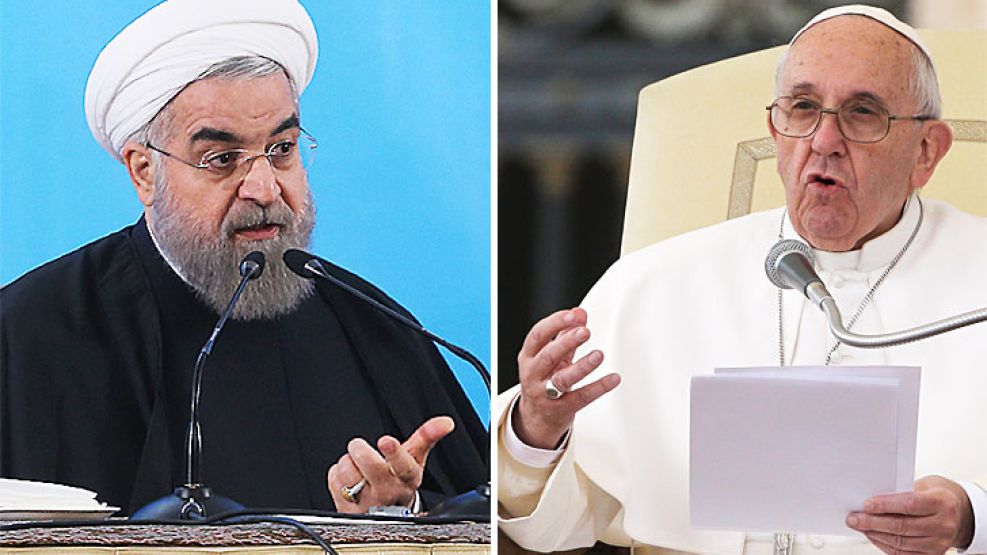 Cumbre. El moderado Rohani y Bergoglio se conocerán el próximo sábado. Será el primer encuentro entre un papa y un presidente iraní desde 1999. Irán siempre mantuvo un cordial vínculo diplomático con 