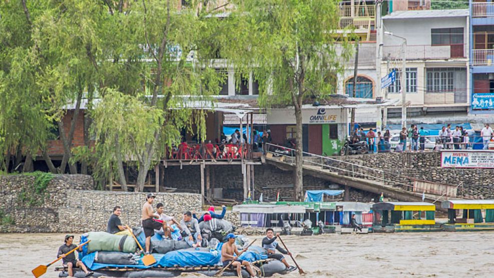 Río Bermejo. Contrabandistas y narcos dominan la zona.