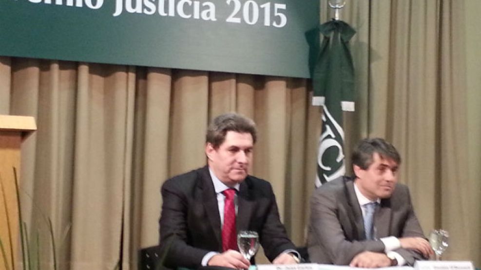 Juan Carlos Gemignani recibió el premio Justicia 2015