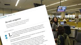 Periodistas de La Nación rechazan el editorial de hoy