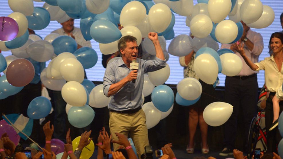 Mauricio Macri, presidente electo de la Argentina.