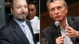 Izquierda: Martín Sabbatella. Derecha: Mauricio Macri.